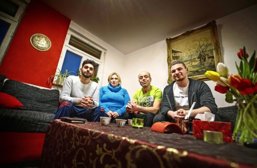 Mohamad, Abir, Zouheir und Ibrahim Joubaili haben hier gut Fuß gefasst – und  fürchten nun die Abschiebung. Foto: Gottfried Stoppel