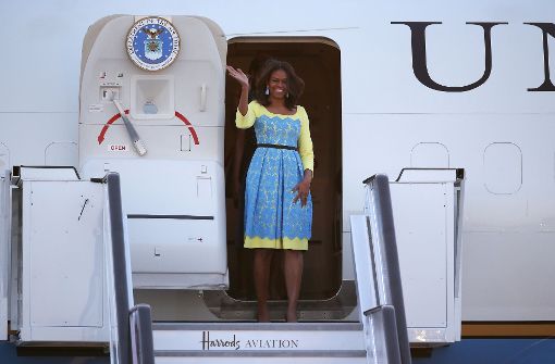 Michelle Obama gilt als eine der einflussreichsten First Ladys in Sachen Mode. Foto: Getty Images Europe