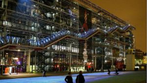 Bald längere Zeit geschlossen: das Centre Pompidou in Paris Foto: dpa/Villalobos