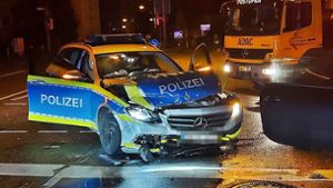 In den Unfall in Heilbronn war auch ein Polizeiauto verwickelt. (Symbolbild) Foto: 7aktuell.de/Hessenauer