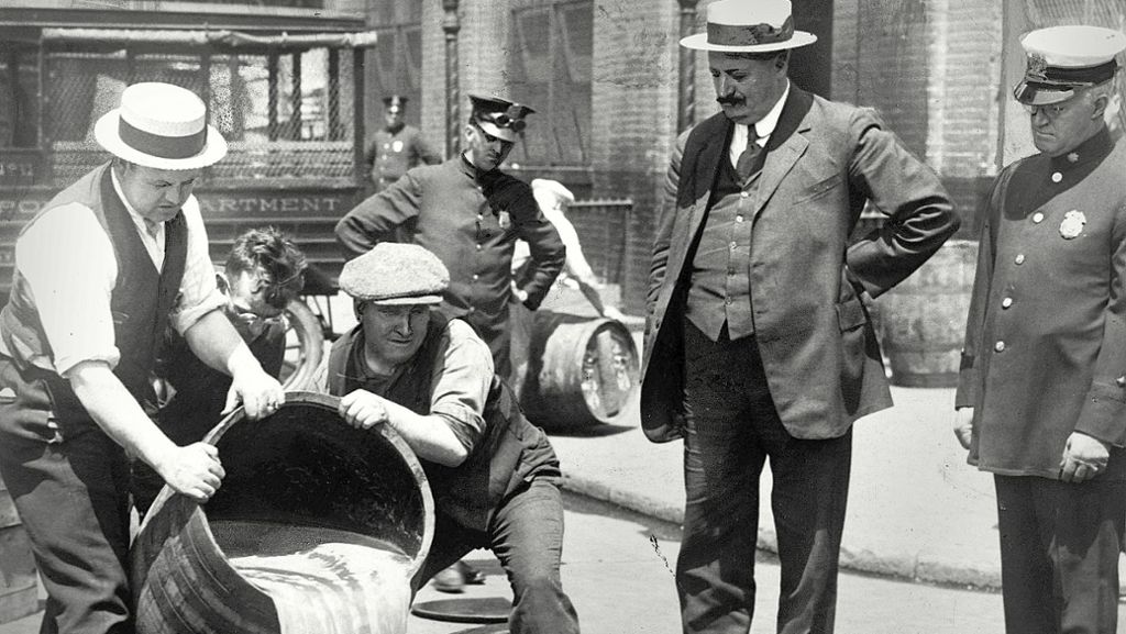 Alkoholverbot in USA: Warum die Prohibition in USA nicht funktionierte