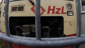 Ein Triebwagen der Hohenzollerischen Landesbahn (HZL). Foto: dpa