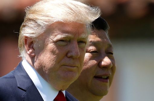 US-Präsident Donald Trump und Chinas Staatschef Xi Jinping haben Nordkorea zur Zurückhaltung aufgerufen. Foto: AP