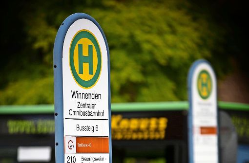 Der Busbahnhof von Winnenden soll öfter angefahren werden. Foto: Gottfried Stoppel