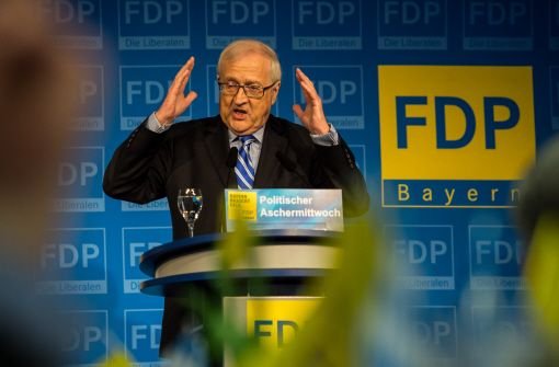FDP-Spitzenkandidat Rainer Brüderle steht für eine Ampel-Koalition nicht zur Verfügung. Foto: dpa