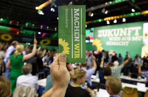 Drei Tage wollen die Grünen über ihr Wahlprogramm beraten Foto: dpa