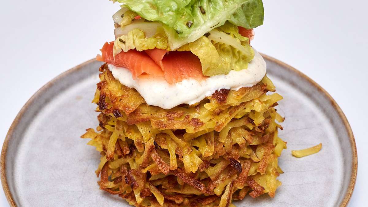 Nachgekocht Aus Vera Macht Mittag Rosti Mit Lachs Und Zitronenmasala Schmand Panorama Stuttgarter Nachrichten 
