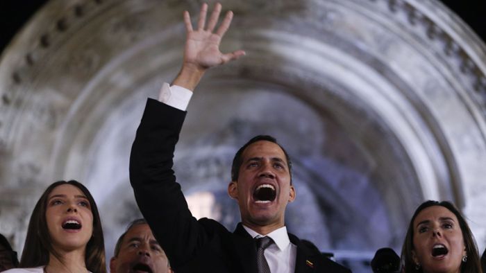 Venezuelas Oppositionsführer Guaidó wieder zu Hause