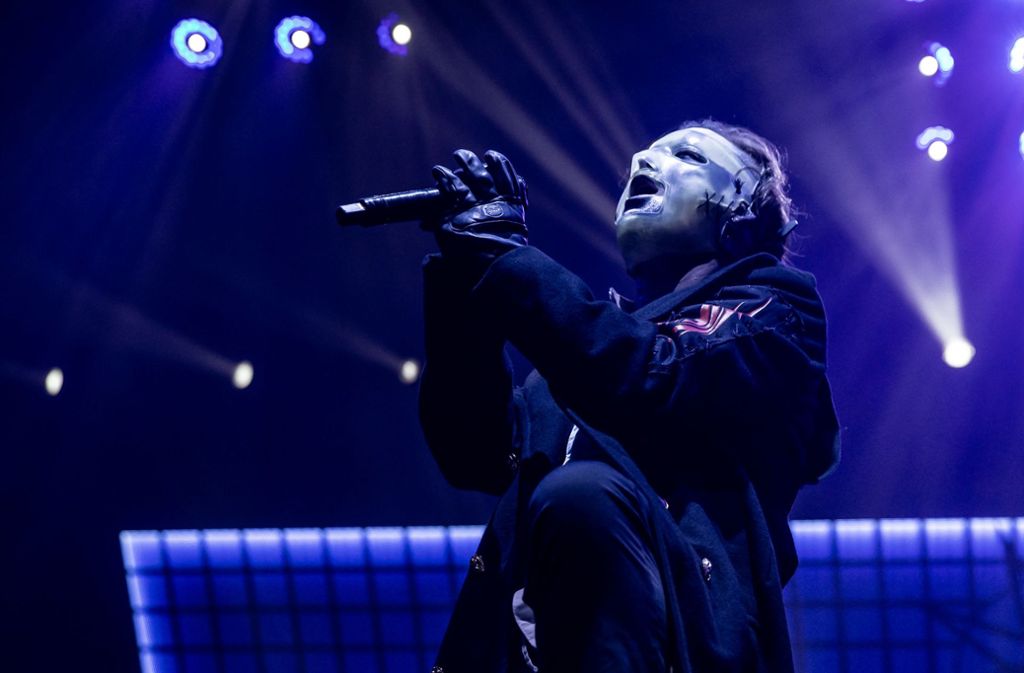 Frontmann Corey Taylor und Slipknot verwandelten die Schleyerhalle in ein Metalinferno.