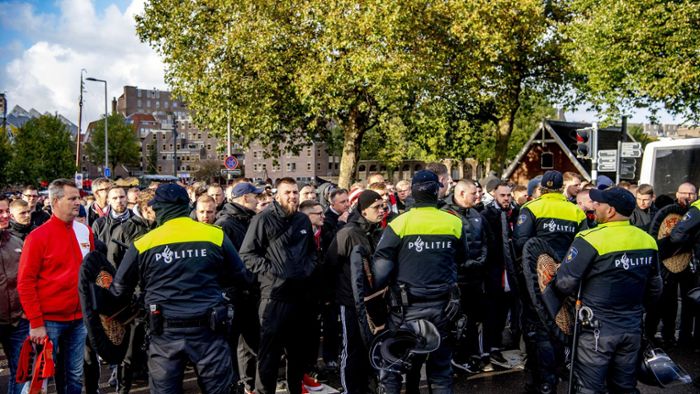 75 Festnahmen rund um Spiel von Union Berlin in Rotterdam