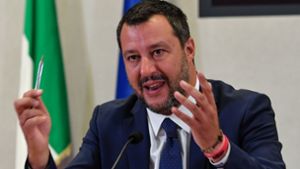 Vize-Regierungschef Matteo Salvini fordert schnellstmöglich Neuwahlen. Foto: AFP
