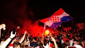 Kroaten-Fans wollen auch gegen Russland jubeln