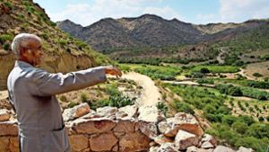 Nach der Rückkehr in sein Heimatland Eritrea hat sich Amare Desta ein Stück Land gekauft. Dort baut er Gemüse an. Foto: privat