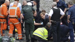 Der britische Staatssekretär Tobias Ellwood hat versucht, einem Polizisten das Leben zu retten. Foto: PA Wire