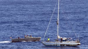 Die US-Marine rettete Ende Oktober zwei Seglerinnen. Foto: dpa