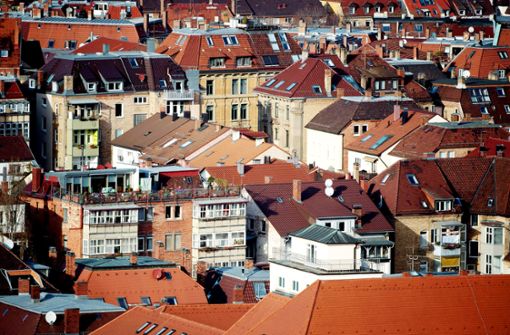 Eng bebaute Viertel – wie hier in Stuttgart – könnten von der Grundsteuerreform profitieren Foto: dpa/Marijan Murat