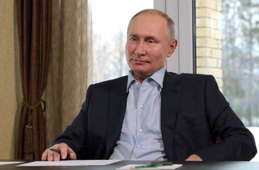 Russlands Präsident Wladimir Putin Foto: dpa/Mikhail Klimentyev