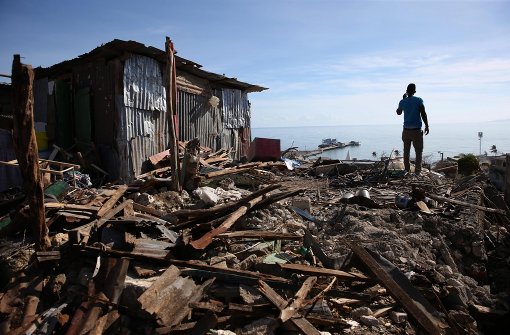 Der Hurrikan „Matthew“ hat auf Haiti gewütet. Foto: EFE