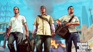 Trevor, Franklin und Michael sind die drei  steuerbaren Hauptcharaktere im Story-Modus von GTA 5. Foto: Rockstar Games