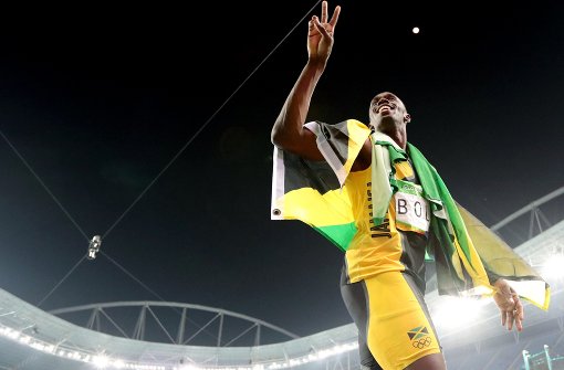 Bekannt für seine schnellen Beine und die Siegerposen: der Ausnahmesportler Usain Bolt. Foto: AP