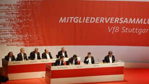 Der VfB-Aufsichtsrat stellt sich bei VfB im Dialog. Wir zeigen den Livestream. Foto: Pressefoto Baumann