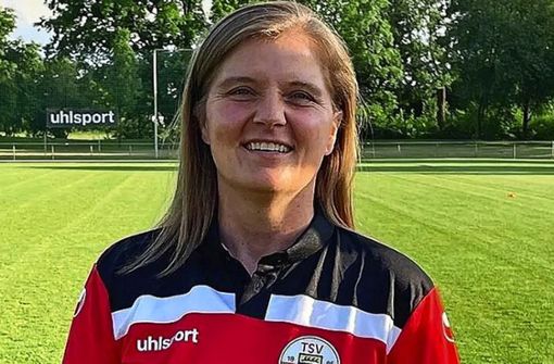 Petra Hanel aus Steinenbronn trainiert in der kommenden Saison die Fußballerinnen des TSV Plattenhardt. Foto: privat