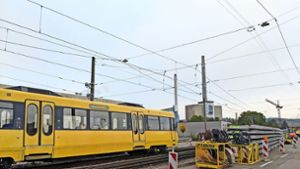Die Streckenunterbrechung in Stuttgart wird bis zum 4. November andauern. Foto: Jürgen Brand