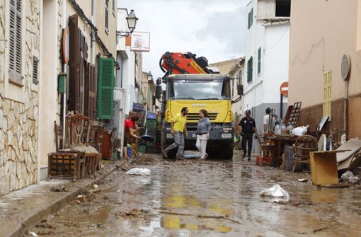 Zwölf Menschen sind bei dem Unwetter auf Mallorca ums Leben gekommen – darunter zwei Deutsche. Foto: dpa