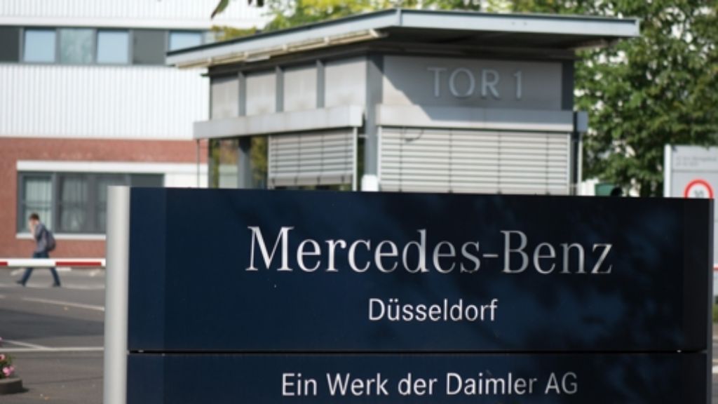 Düsseldorfer Sprinter-Werk: Daimler-Beschäftigte legen Arbeit nieder