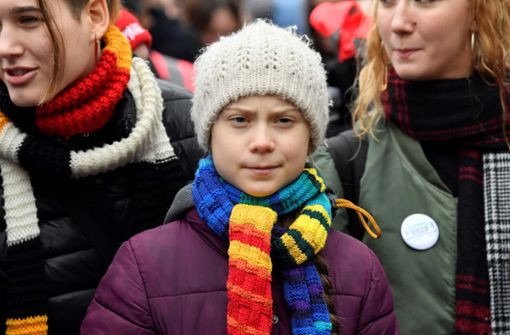 Greta Thunberg zeigt nach eigenen Aussagen mehrere Symptome des Coronavirus. Foto: AFP/JOHN THYS
