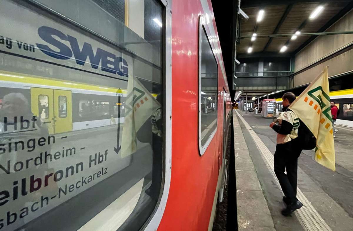 Streik Bahn Baden Wurttemberg