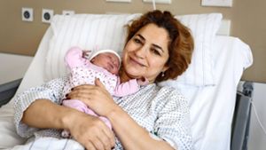 Roja heißt das erste Baby 2023 im Stuttgarter Klinikum