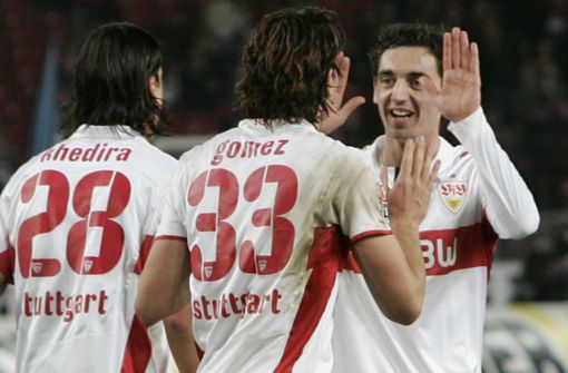 Die Nummer 33 trug Mario Gomez einst beim VfB Stuttgart – nun ist sie an Daniel Ginczek vergeben. Foto: AP