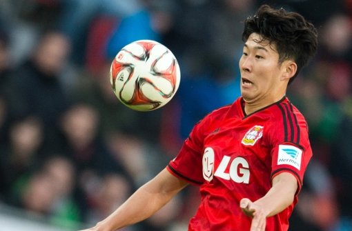 Heung-Min Son verlässt Bayer Leverkusen und heuert bei Tottenham Hotspur an. Foto: dpa