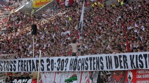 Kurios: Der VfB Stuttgart muss gleich neunmal freitags ran