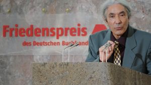 Boualem Sansal bei der Verleihung des Friedenspreises des Deutschen Buchhandels Foto: dpa