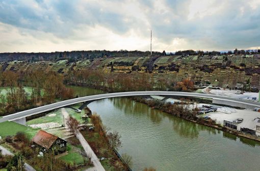 Das Bauverfahren für die geplante Brücke ist in Deutschland bisher nur einmal durchgeführt worden. Foto: Planungsbüro