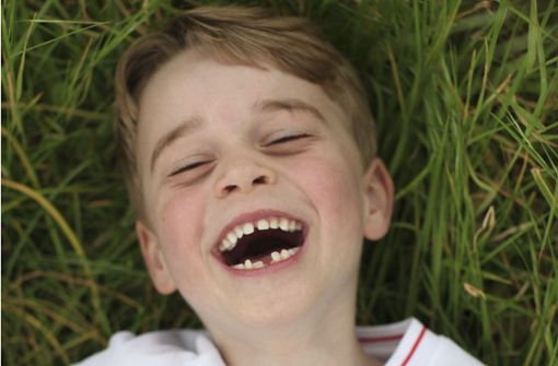 Zahnlückenlächeln: Prinz George wird am 22. Juli sechs Jahre alt. Foto: dpa