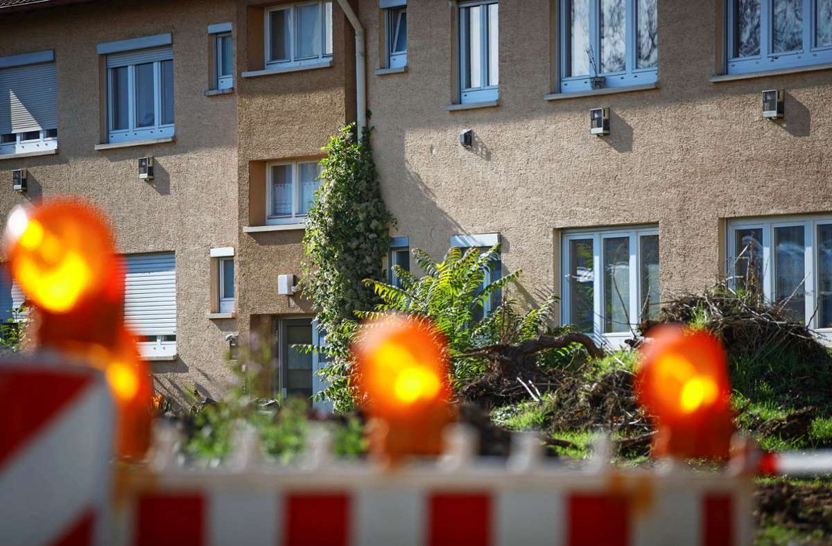 An der Beinsteiner Straße sollen drei moderne Mehrfamilienhäuser mit bezahlbarem Wohnraum und Carsharing entstehen. Foto: /Gottfried Stoppel