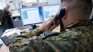 Vielerorts musste die Bundeswehr bei der Kontaktnachverfolgung nachhelfen. Foto: dpa/Stefan Sauer