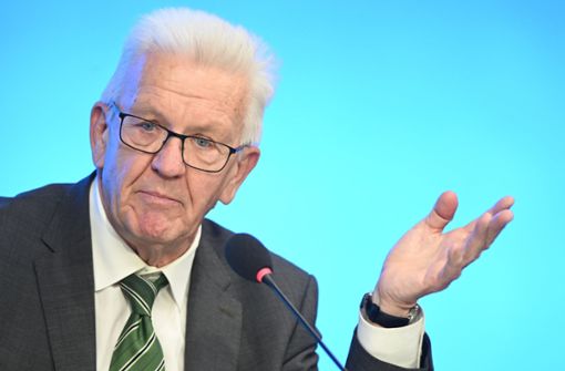 Hält in Richtung Bund die Hand auf: Ministerpräsident Winfried Kretschmann (Grüne) von Baden-Württemberg. Foto: dpa/Bernd Weißbrod