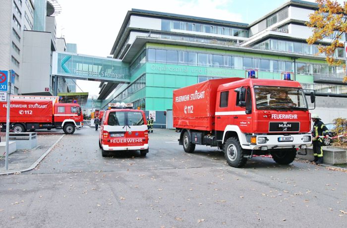 Feuerwehreinsatz in Stuttgart: Radioaktives Wasser beim Klinikum ausgetreten