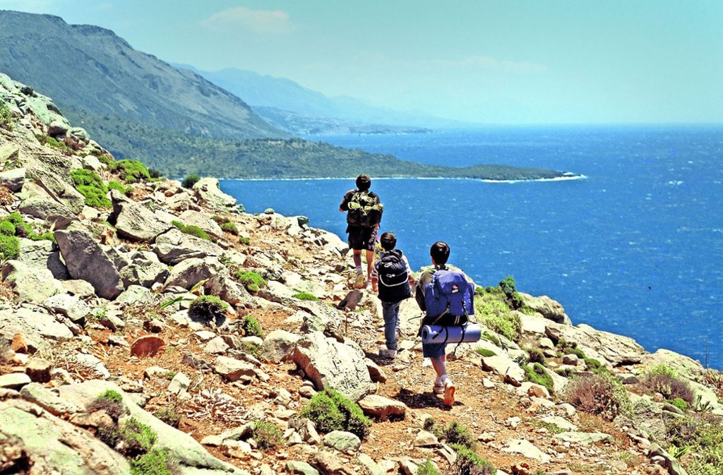 Auch den Wandertourismus – wie hier auf Kreta – will die Deutsch-Griechische Versammlung beleben. Foto: _Zentrale_für Fremdenverkehr