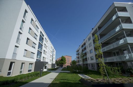 Richtige Fortschritte im Wohnungsbau – neue Gebäude  in Stuttgart-Giebel – gibt es nach dem Geschmack der Kritiker von OB Fritz Kuhn zu wenige. Foto: Lichtgut/Leif Piechowski