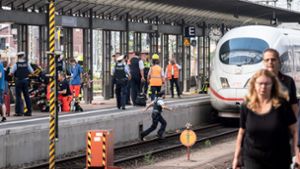 Der Vorfall ereignete sich am Montag am Frankfurter Hauptbahnhof. Foto: dpa