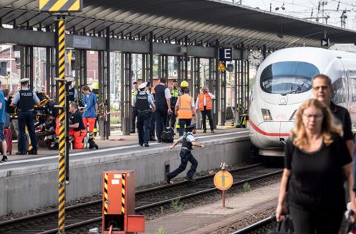 Der Vorfall ereignete sich am Montag am Frankfurter Hauptbahnhof. Foto: dpa