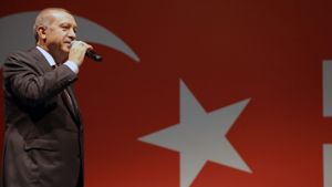 Staatspräsident Recep Tayyip Erdogan greift in der Türkei hart durch. Foto: DPA