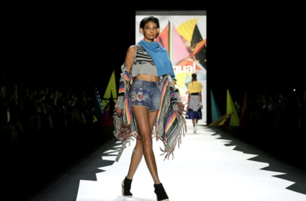 Macht wieder Lust auf Sommer: Die neuste Kollektion des Labels Desigual am Eröffnungstag bei der New York Fashion Week.
