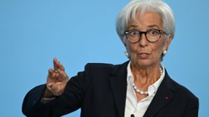 In der neuen Börsenwoche sind die Augen auf die Präsidentin der Europäischen Zentralbank (EZB), Christine Lagarde, gerichtet. Foto: dpa/Arne Dedert