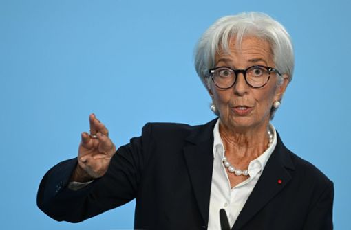 In der neuen Börsenwoche sind die Augen auf die Präsidentin der Europäischen Zentralbank (EZB), Christine Lagarde, gerichtet. Foto: dpa/Arne Dedert